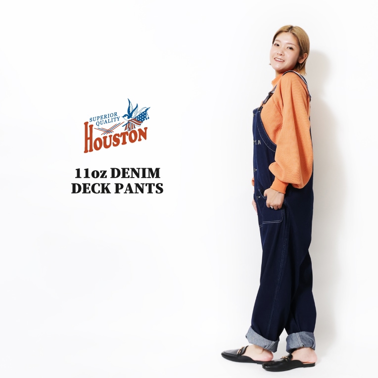 HOUSTON woman / ヒューストン ウーマン 1032W 11oz DENIM DECK PANTS