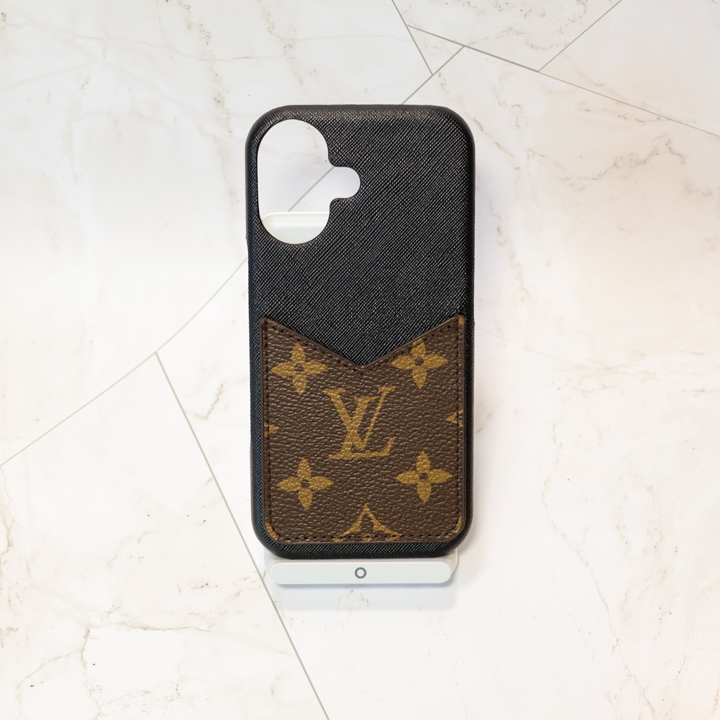 Louis Vuitton Case Card Holder iPhone 12-17 Pro Max Plus - uCaseSpot