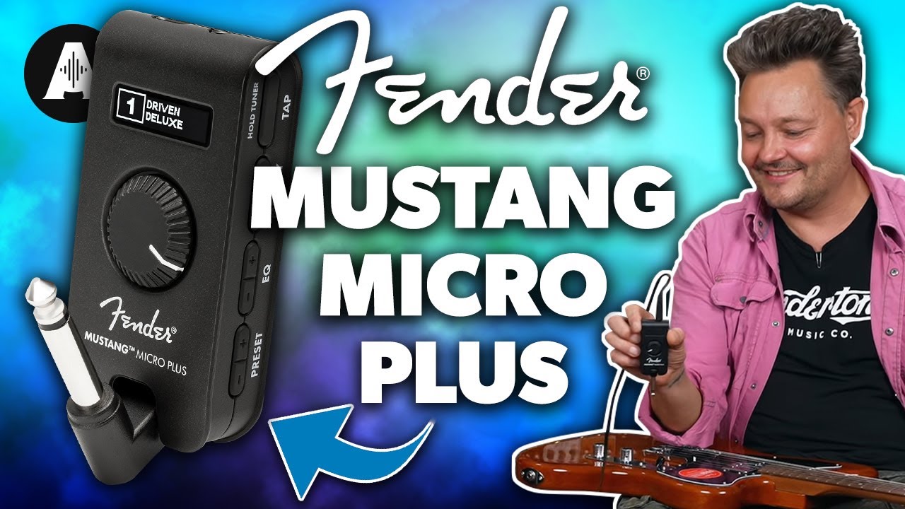 NEW Fender Mustang Micro Plus - An Impressive New Headphone Amp