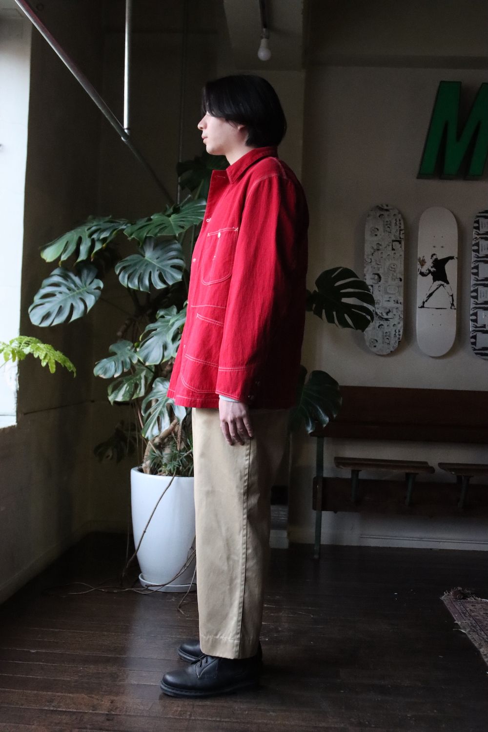 A.PRESSE Coverall Jacket(22SAP-01-05M) style.2022.2.12. | 2240 | MARK