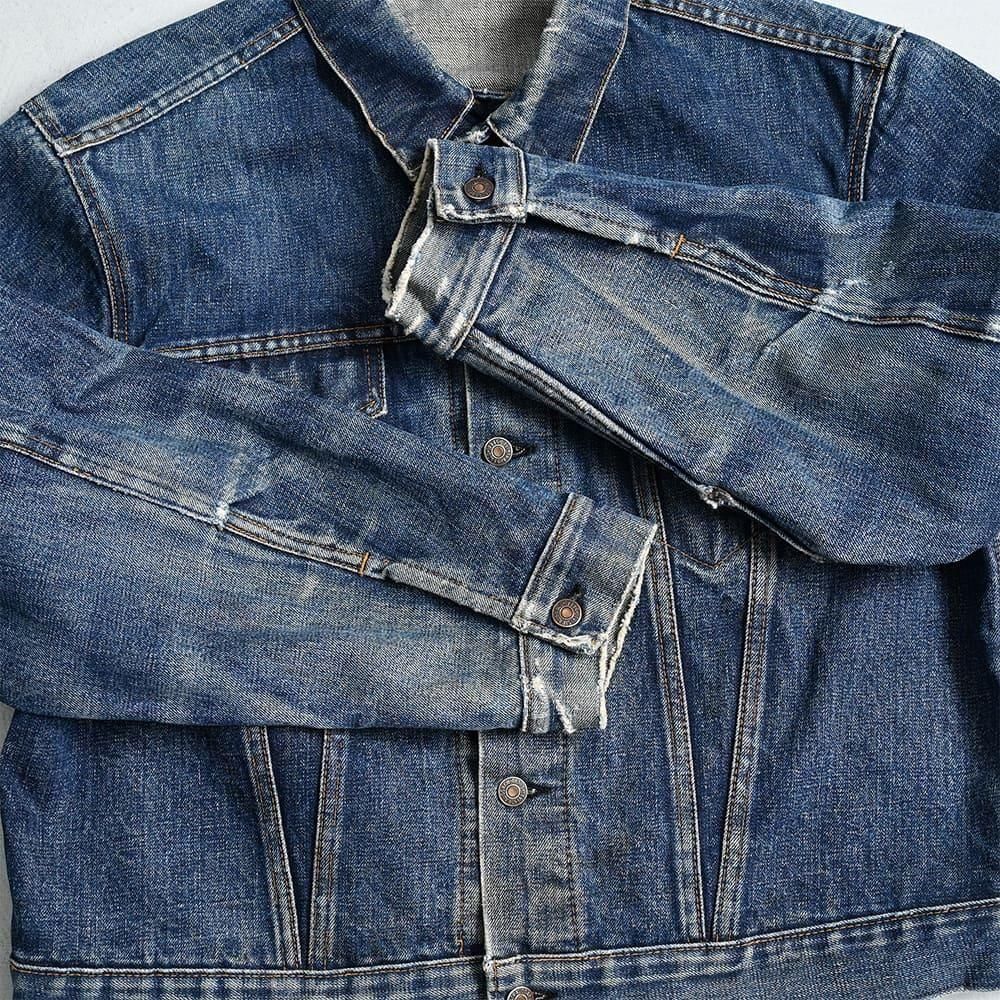 LEVI'S 70505-0317 BIGE DENIM JACKET（1960'S/REMOVED BLANKET/SZ 50