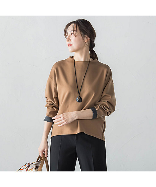 ソフトストレッチダンボールカットソー | LAUTREAMONT (Women)/ロート