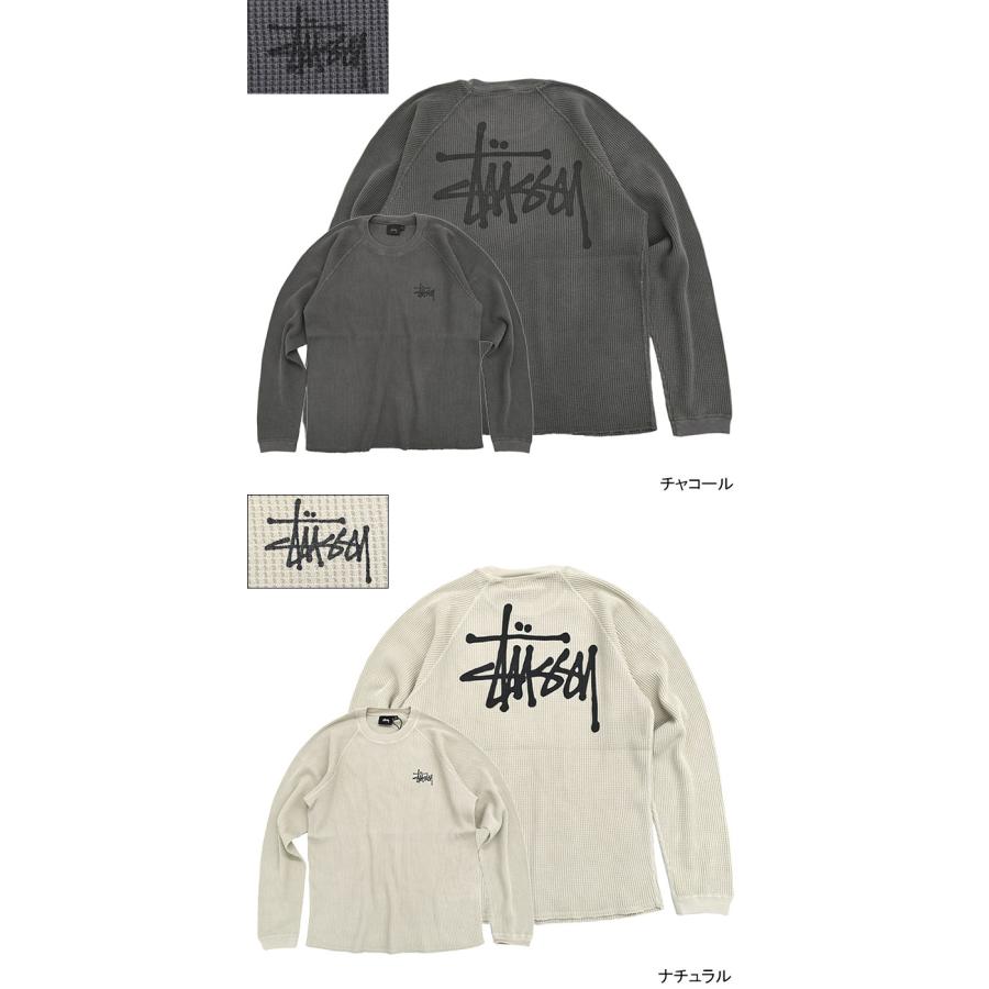 STUSSY（ステューシー） ラグラン 長袖 メンズ Basic Stock Thermal