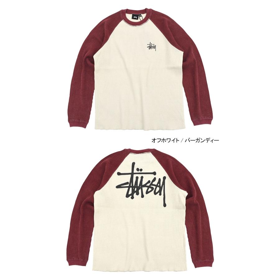 STUSSY（ステューシー） ラグラン 長袖 メンズ 2 Tone Thermal