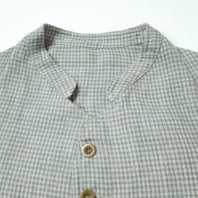 ANATOMICA アナトミカ フランス製 DOLMAN JACKET - LINEN HOUNDSTOOTH