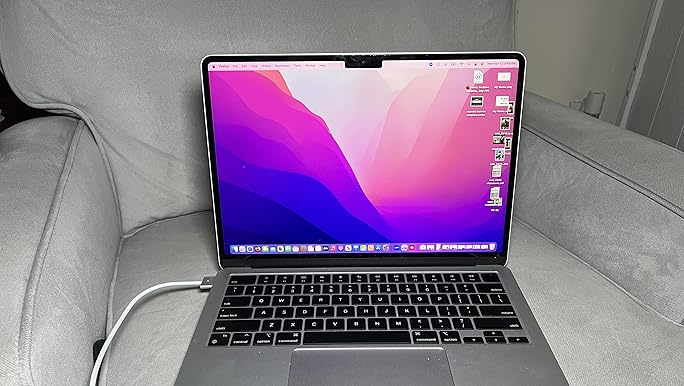Amazon.com: Apple Mid 2022 MacBook Air with Apple M2 Chip, 13.6