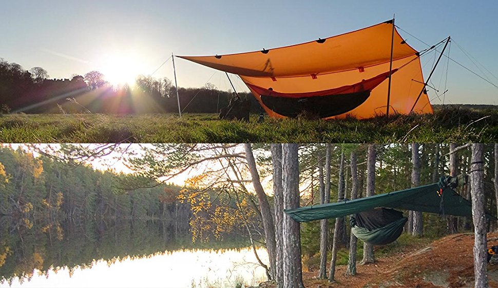 Amazon.co.jp: DD Hammocks JAPAN DD Tarp 4×4 コヨーテブラウン