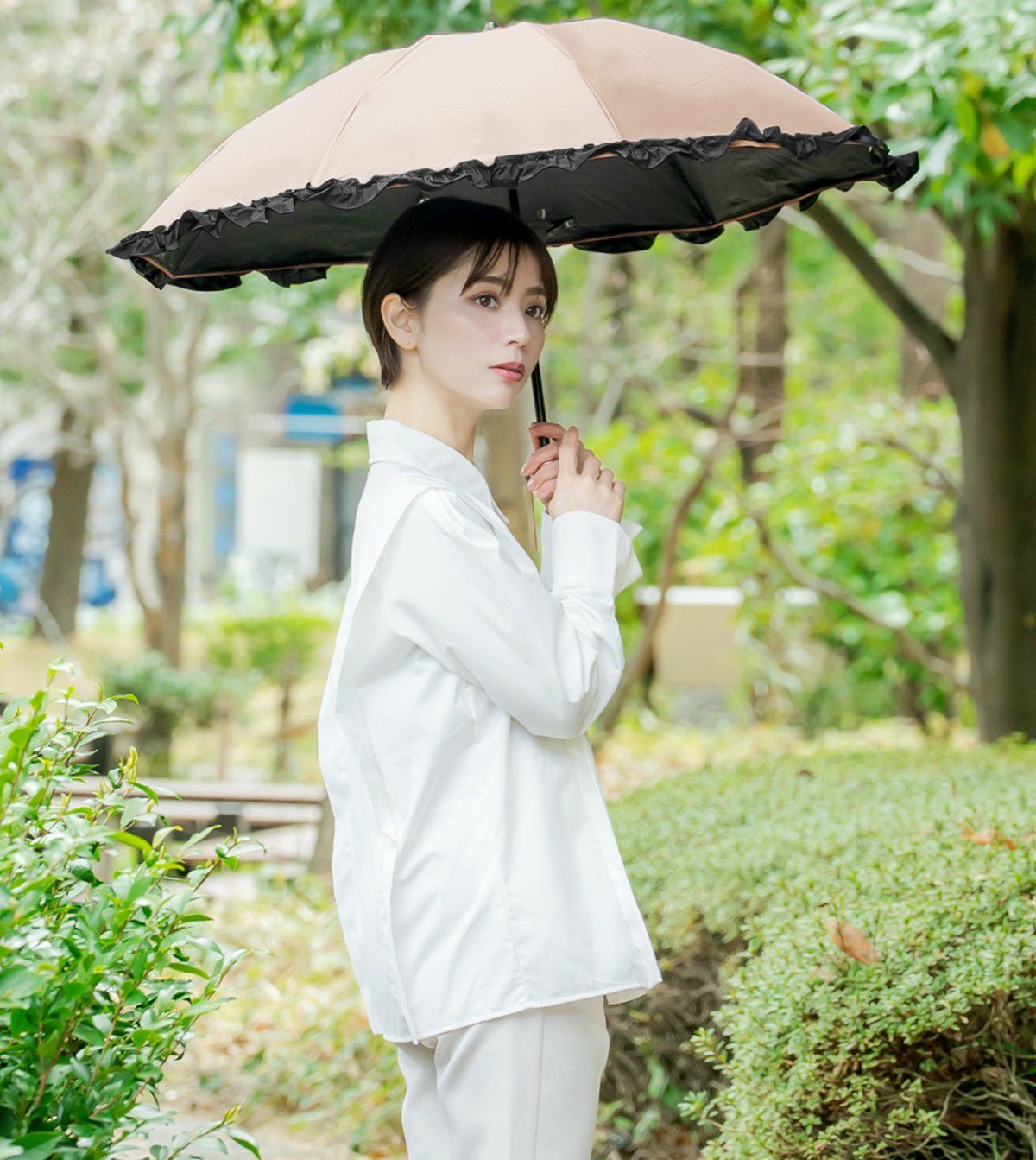 3段折り フリル | 芦屋ロサブラン