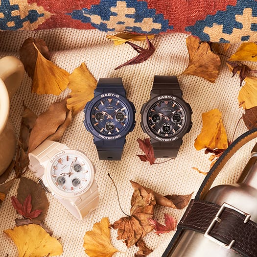 BABY-G BGA-2500-7AJF レディース 電波 ソーラー アナデジ ホワイト