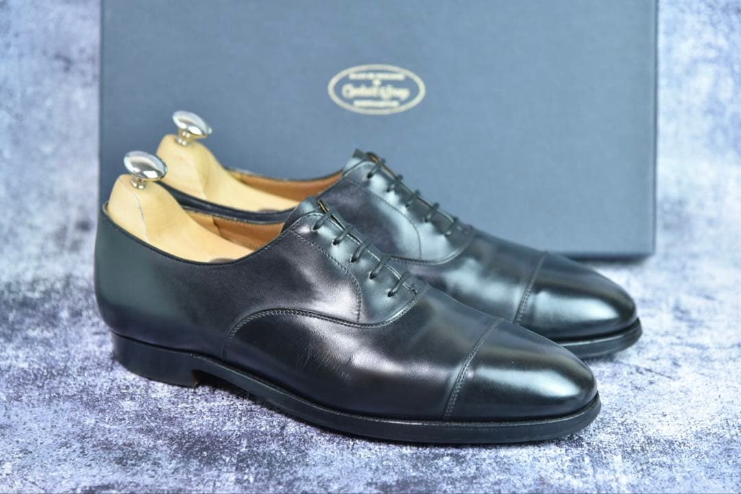 クロケット&ジョーンズ　コノート　6.5E　ブラック　236ラスト