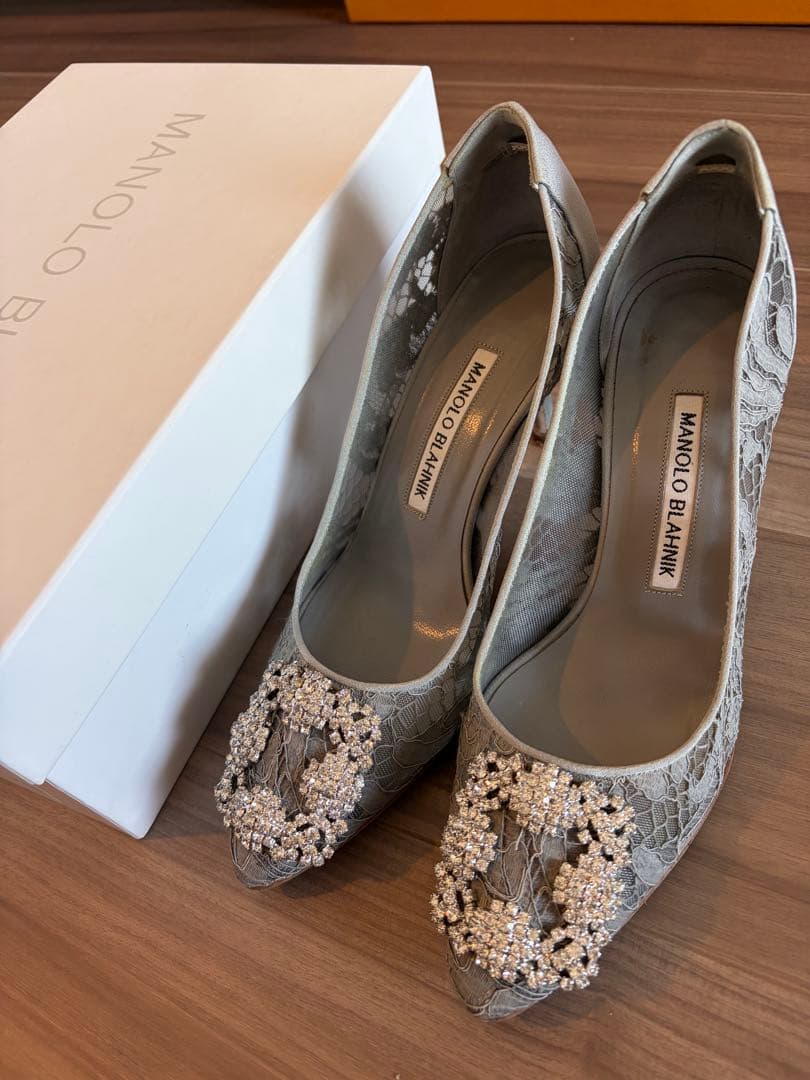 MANOLO BLAHNIK マロノブラニク　ハンギシ　パンプス　36 1/2 国内即発送☆関税込み】マノロ ブラニク ハンギシ パンプス (Manolo