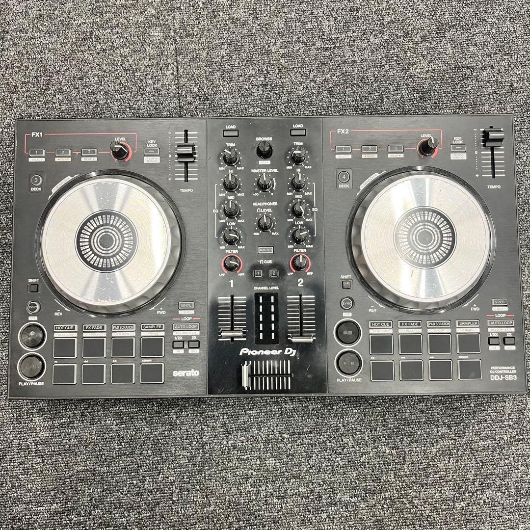 【11473】Pioneer DDJ-SB3 PCDJDJコントローラー DDJ-SB3 (archived) Serato DJ Lite対応 2ch DJコントローラー (black