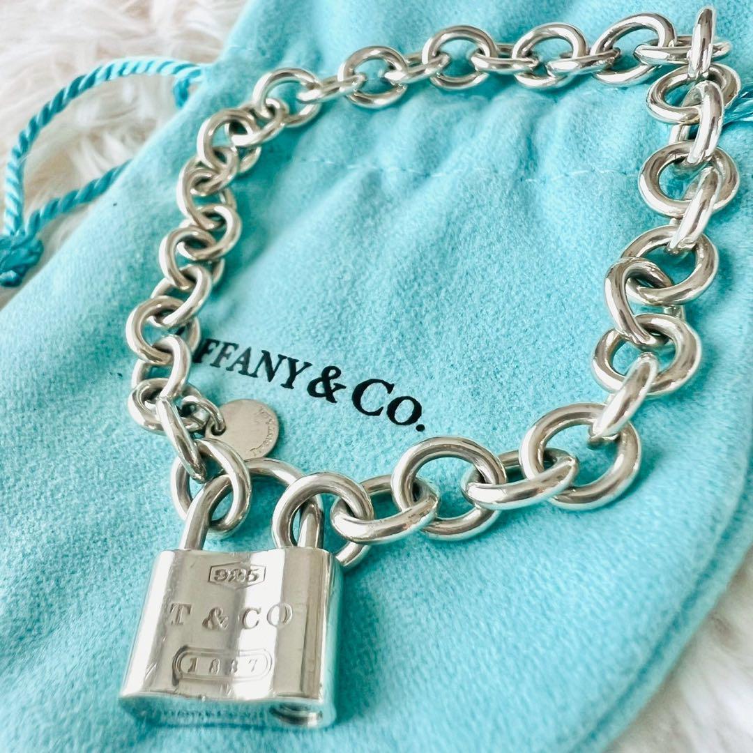 希少✨ティファニー　ブレスレット　カデナ　ロック　鍵　キー Tiffany & Co ティファニー カデナ パドロック 鍵 キー ブレスレット