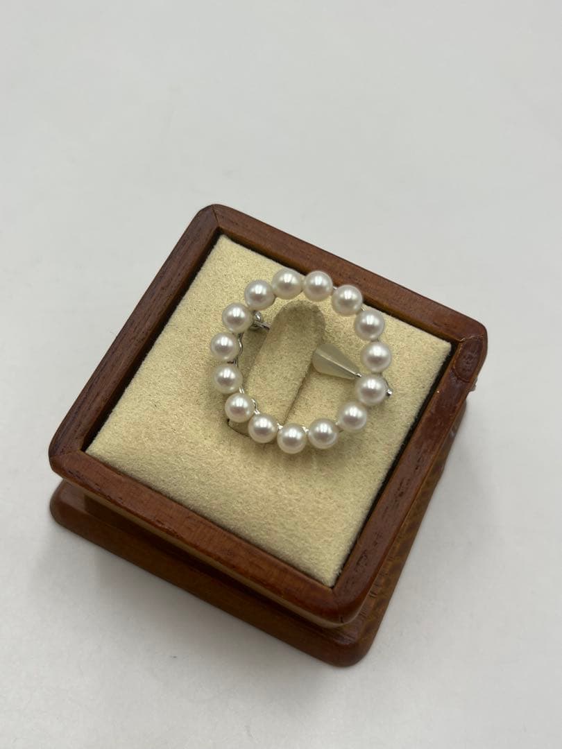 MIKIMOTO ミキモト ブローチ パール サークル フォーマル MIKIMOTO（ミキモト） パール ブローチ サークル アコヤパール5.7mm