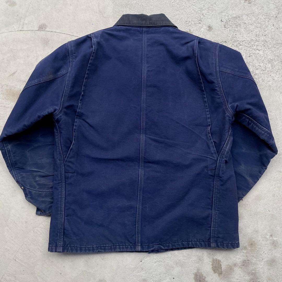 90s CARHARTT カーハート チョアコート 44 ネイビー USA - メルカリ