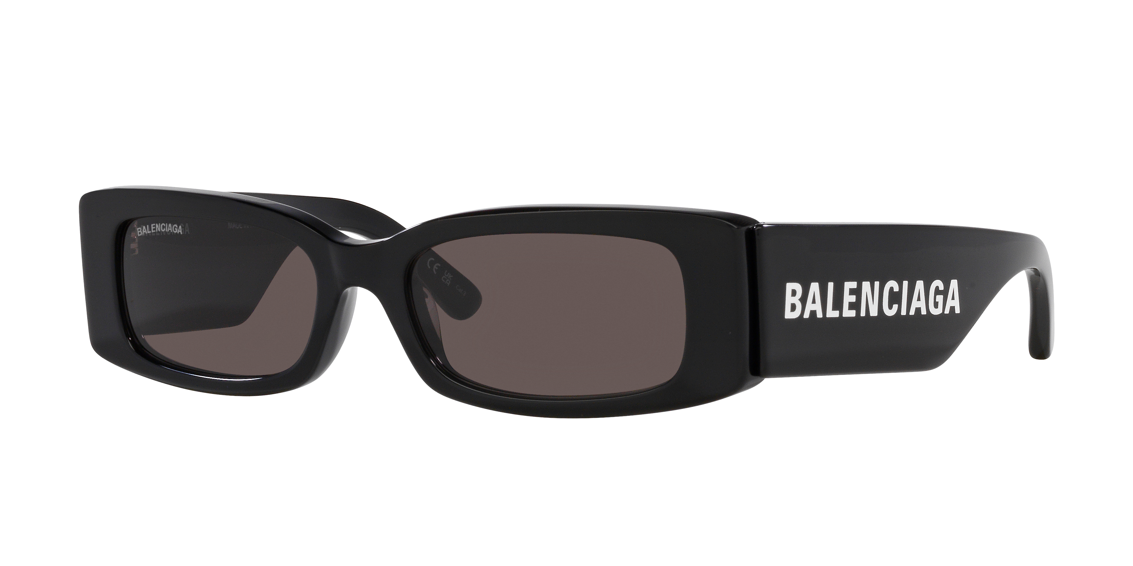 Balenciaga BB0260S M (56 - 18) with Grey lenses and Black frame