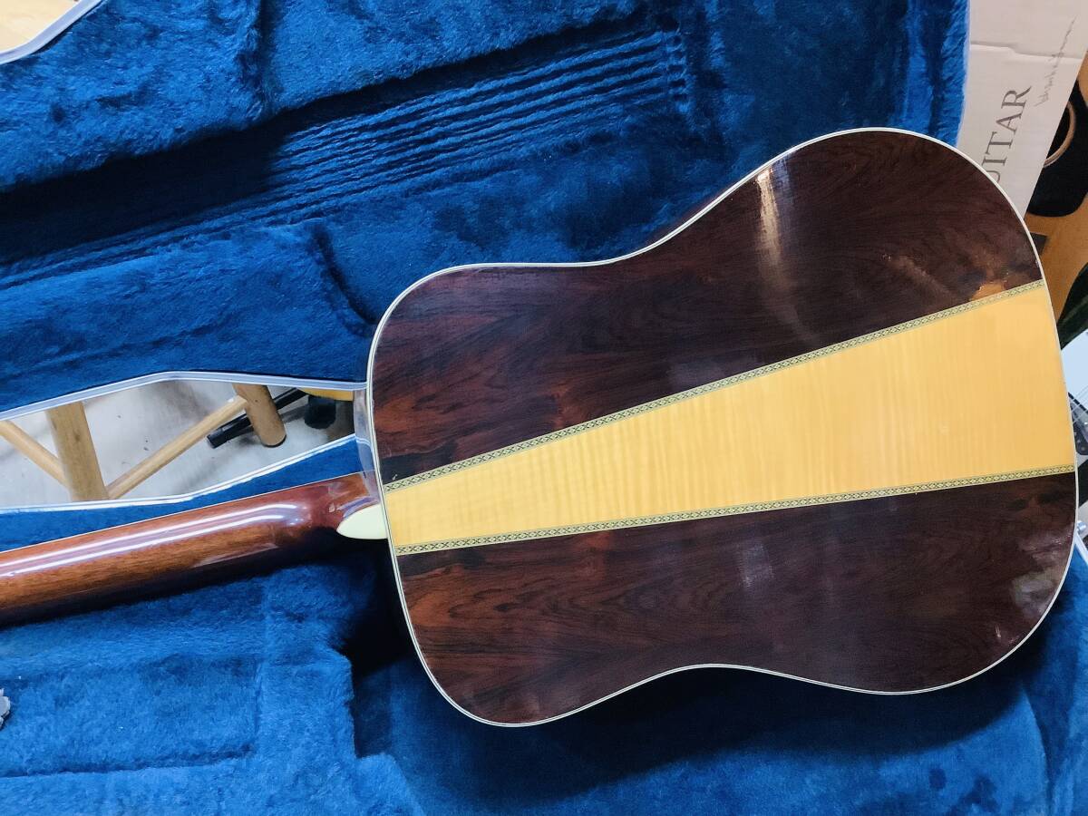 80年代 Morris TF-805 ハカランダ素材の豪華サイド&バック 本体鳴りのいい