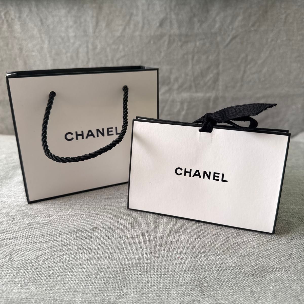 CHANEL】シャネル ショップ袋 ショッパー 紙袋 2点セット｜Yahoo