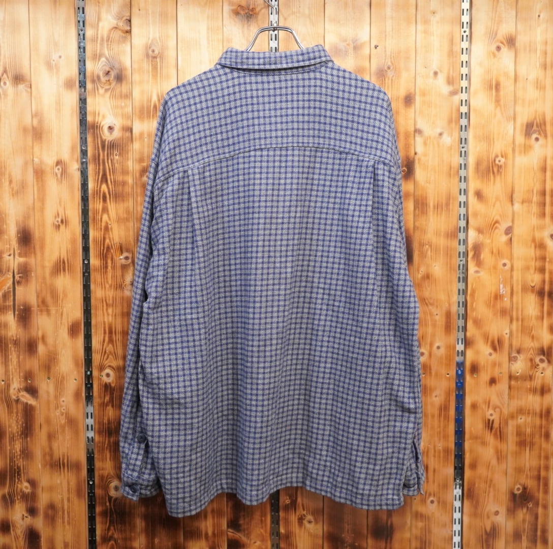 90s patagonia ヘビーフランネルシャツ XL/ポルトガル製 パタゴニア 96
