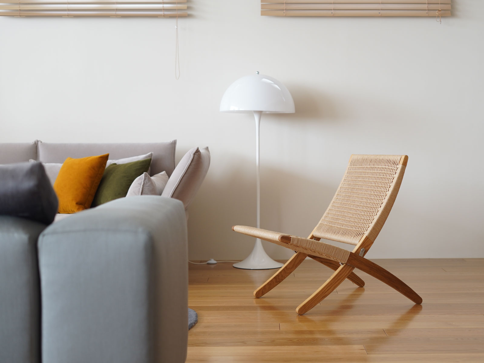 MG501キューバチェア オーク オイルフィニッシュ ナチュラルペーパー