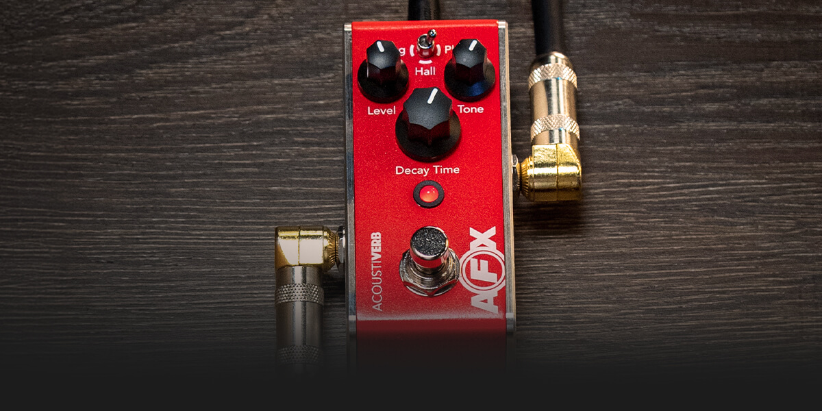 AFX AcoustiVerb Mini Acoustic Guitar Reverb Pedal